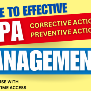 Guide to Effective CAPA Management